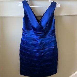 Blue Calvin Klein dress